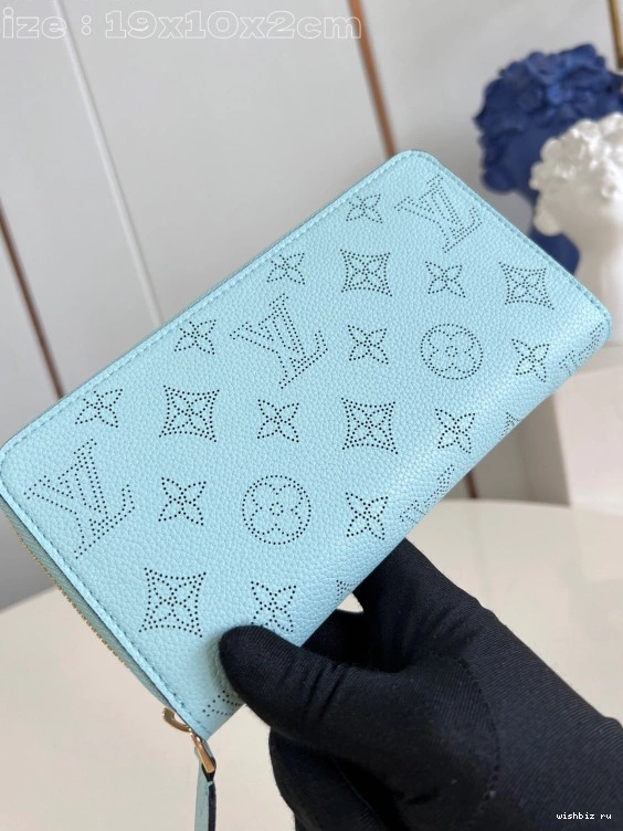 WIS cm VUITTON LOUIS WALLET-10*20*2 ZIPPY 1008